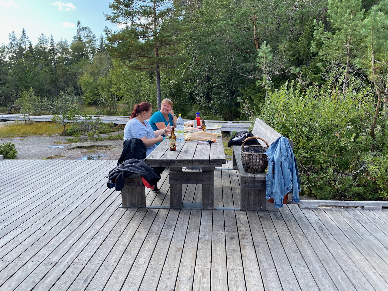 Der Grillplatz in Rotsidan