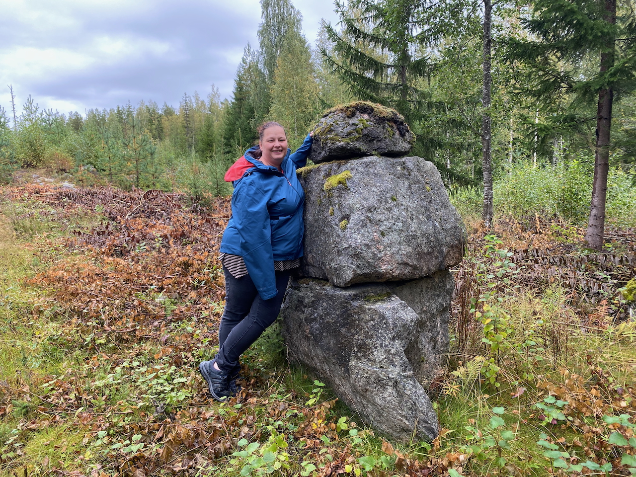 Esther und der Steinschneemann